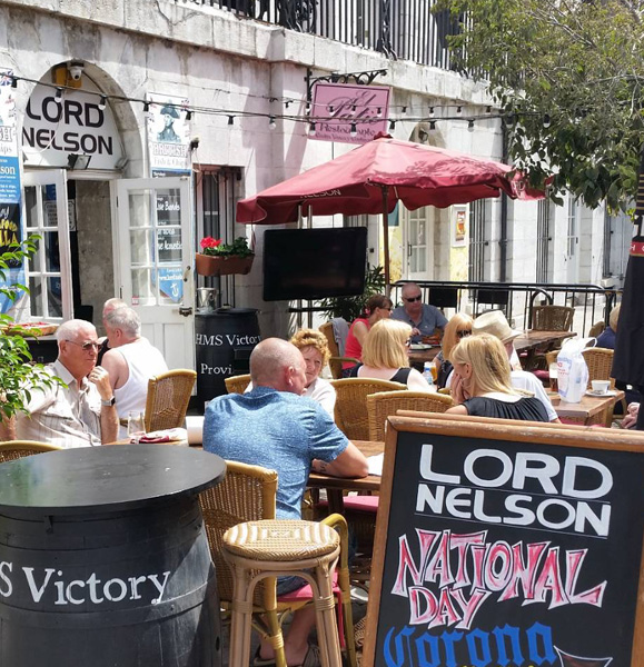 Lord Nelson interior